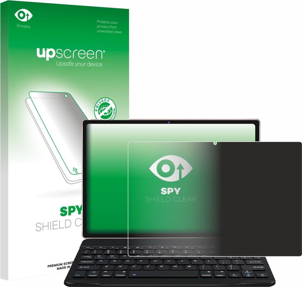 Für DEERTiME E9 10.1" Sichtschutzfolie Schutzfolie upscreen Anti-Spy Privacy Sichtschutz Blickschutz Display Schutz Folie Blaulichtfilter