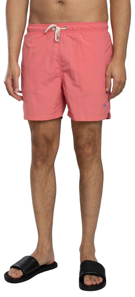 GANT Logo-Badeshorts, Rosa L