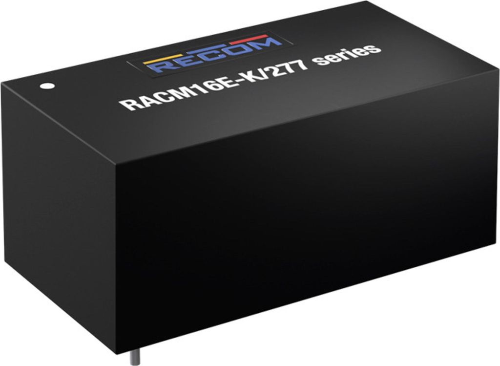 Recom AC-DC-Industrienetzteil Geschlossen Kunststoff 16W 5V 5A 2*MOPP