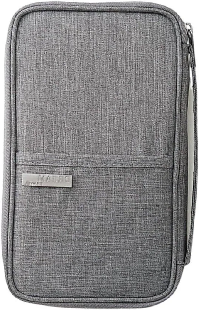 Petite pochette de voyage imperméable : rangement cartes et papiers