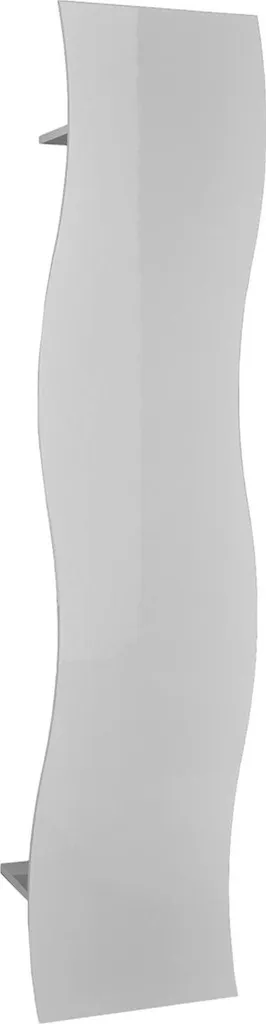 Dmora Mobile Ingresso Alilia Bianco Lucido 40x186h Made in Italy