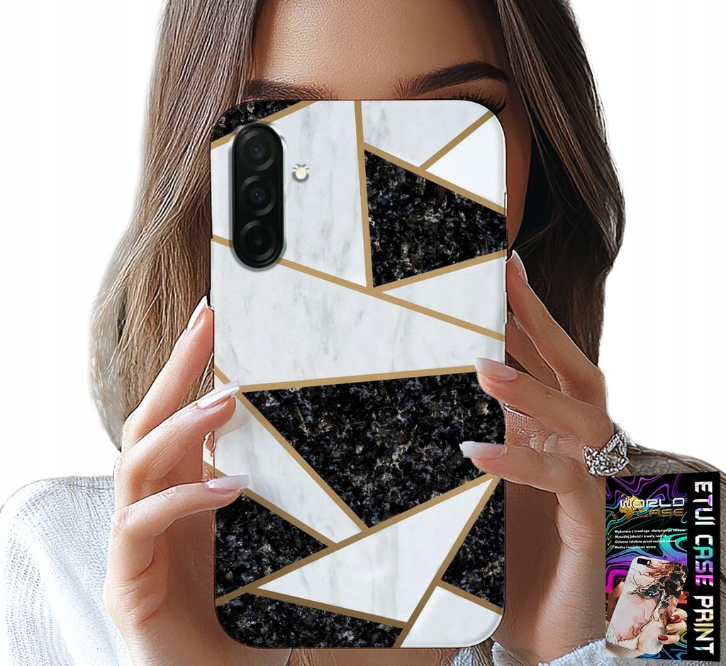Etui Für Samsung Galaxy A26 5G - Elegante Modische Designs Etui + Glas