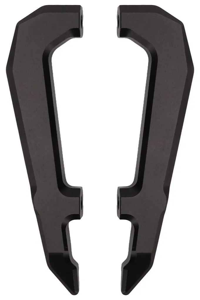 Poignées arrière en alu CNC noir haute résistance pour MSX125 GROM