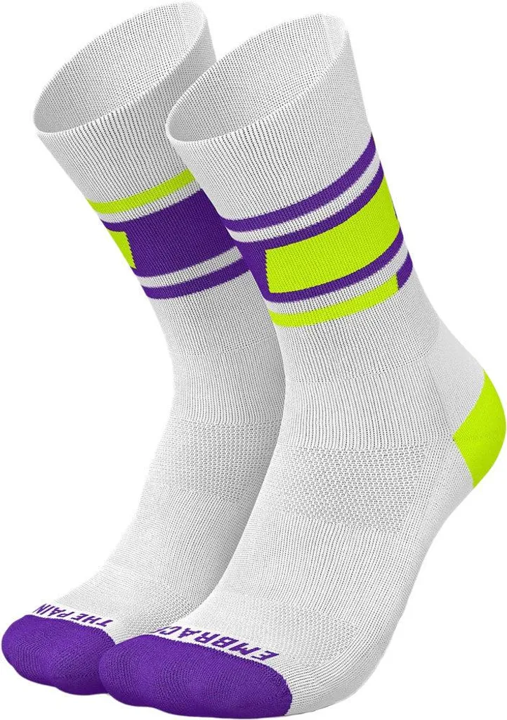 Chaussettes de course respirantes Incylence Race Day en Microlon Pro