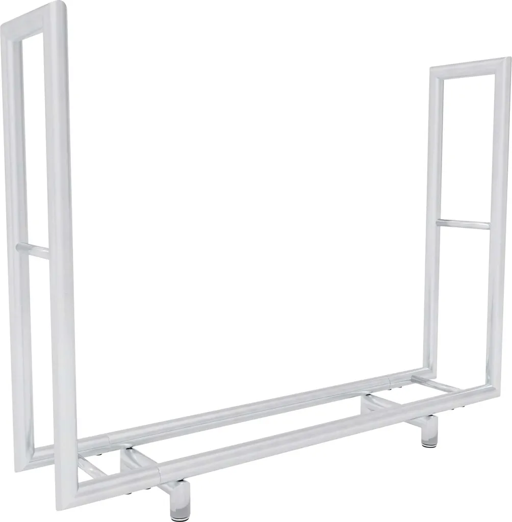 Support pour bois de chauffage Drake CLP en acier inoxydable robuste