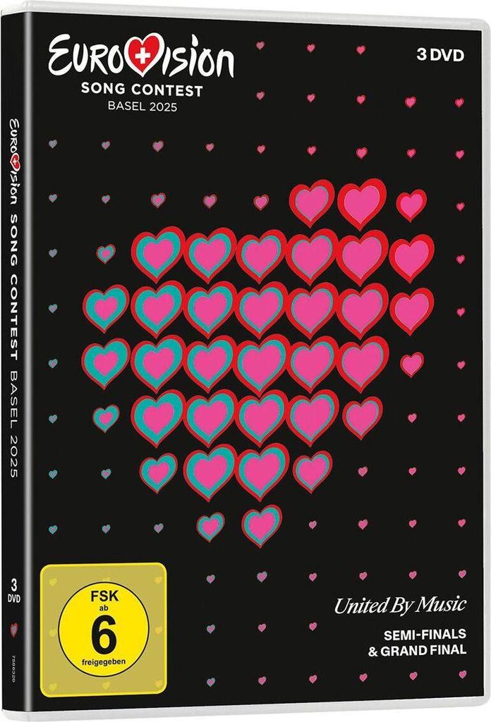 Eurovision Song Contest Basel 2025 (3DVD)