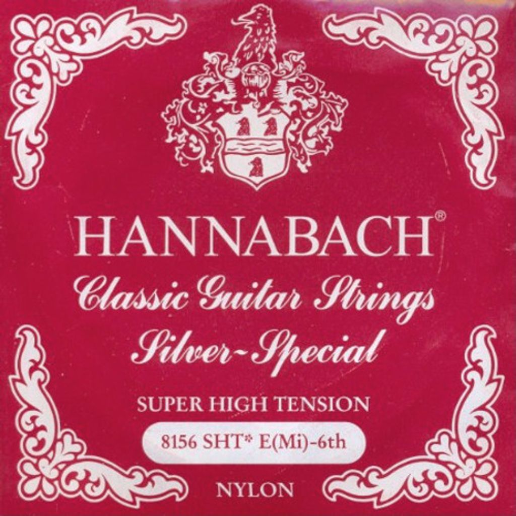Hannabach 8156SHT - E6 - super high (rot)