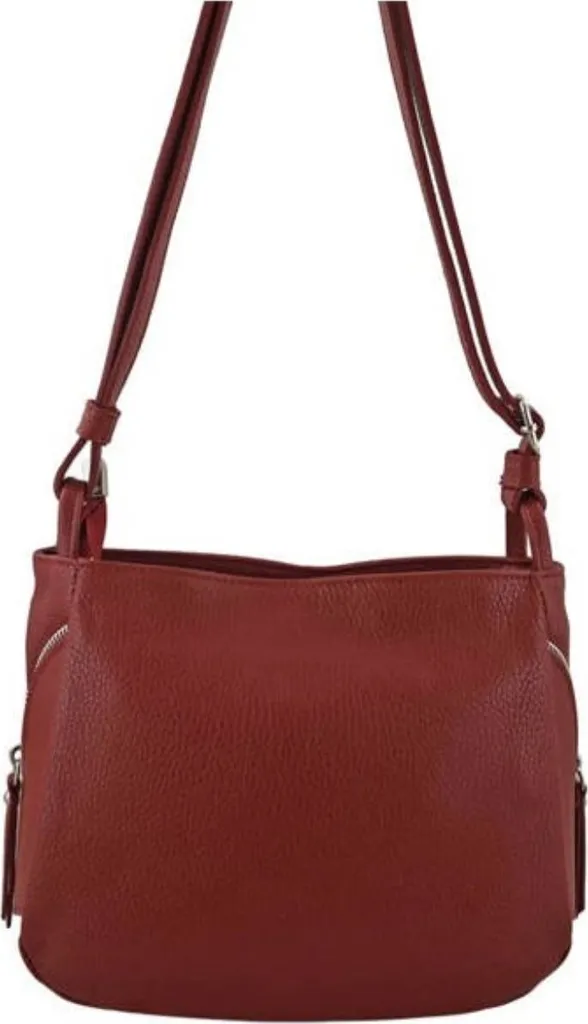 Barberini's Sacs 9461356486 - Sac à Main en Cuir Italien Noir Élégant