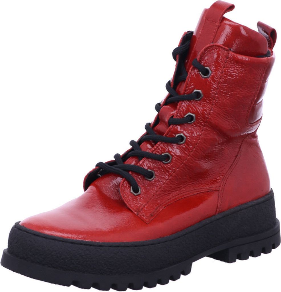 Winterstiefel Damen Stiefel Dunkelrot Winterschuhe Herren - Main Image