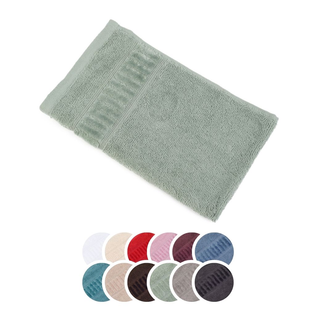 liebling Gästetuch Bio Baumwolle, Serie Organic, 500 gr. / m², 30 x 50 cm, 60 Grad, saugstark, schnelltrocknend, formstabil, mint