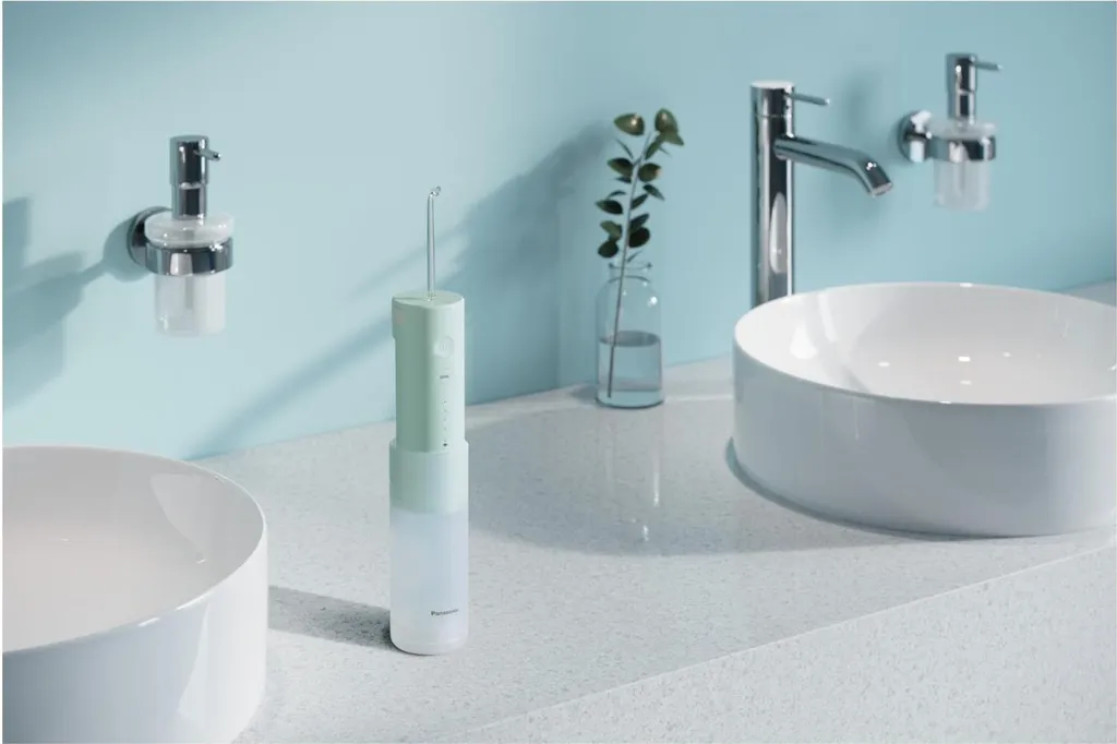 Douche buccale Panasonic EW-DJ4B-G503 avec jet d'eau réglable et pliable