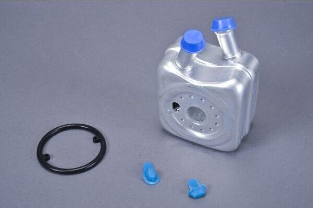 AUTOMEGA 130027311 Ölkühler Motoröl für VW Golf IV Produktbild 