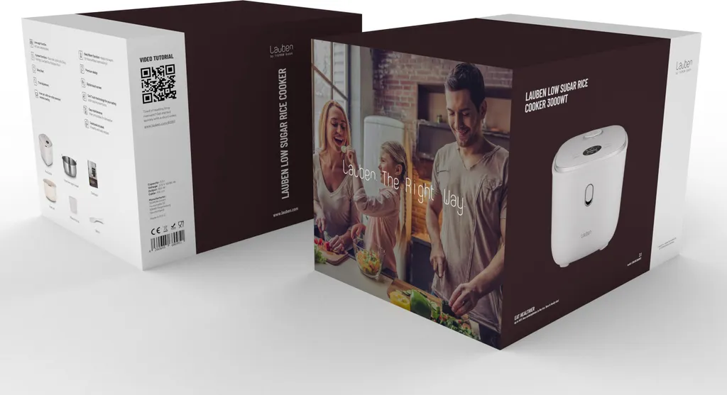 Cuisiner du riz léger avec le Lauben 3000WT - 3L et départ différé programmable - 17