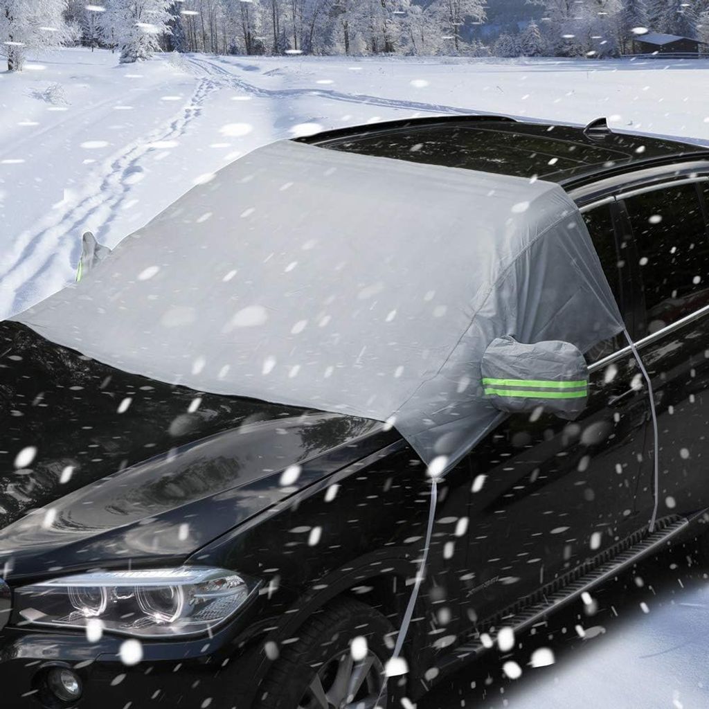 Anti Frost Windschutzscheibe Abdeckung Staubdicht Autos Frostschutz  Universal Sonnenschutz Abdeckung Auto