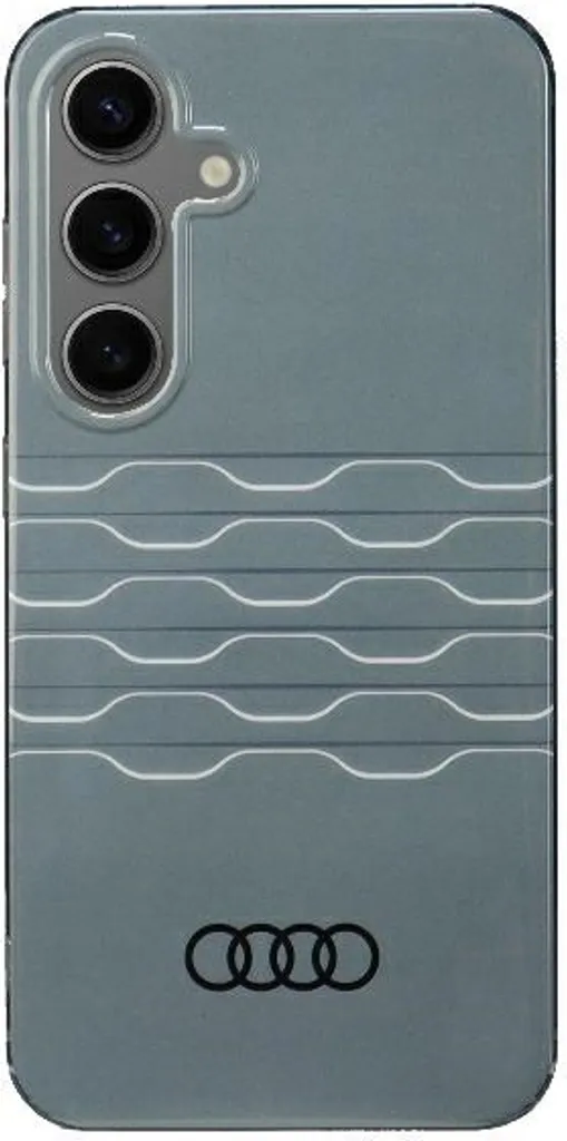 Audi IML Geometric Case Samsung S24 - Eleganza Grigio Antracite
