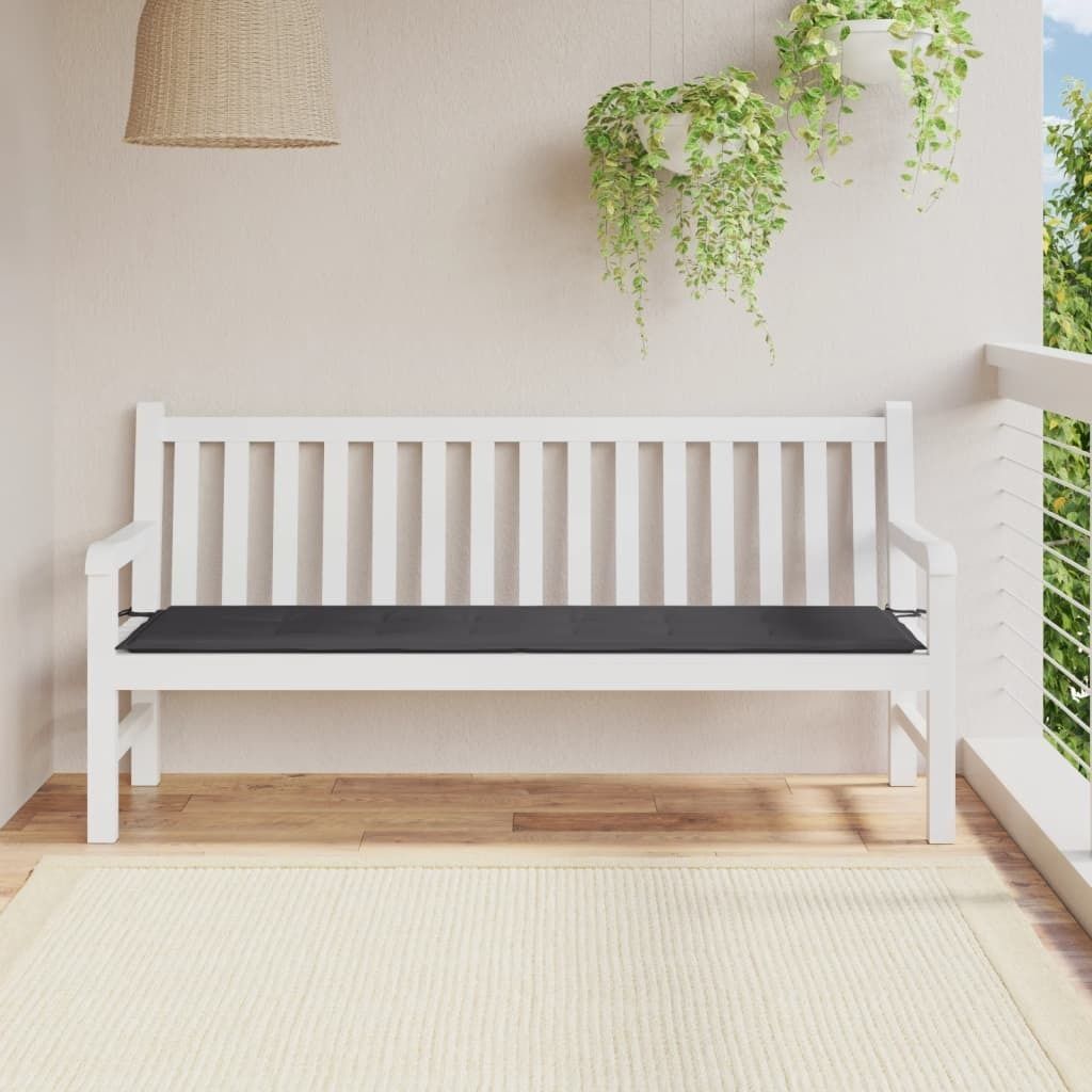 Maison Exclusive - Gartenbank-Auflage Anthrazit 180x50x3 cm Oxford-Gewebe