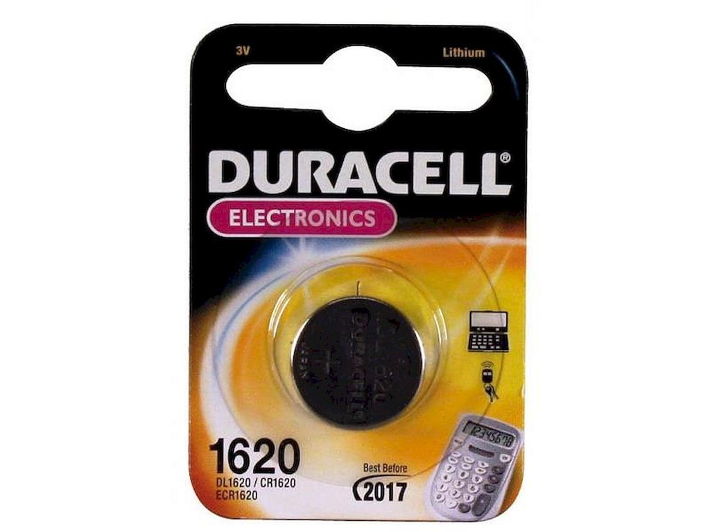 Duracell Batterie Knopfzelle CR1620 3.0V Lithium        Produktbild 5