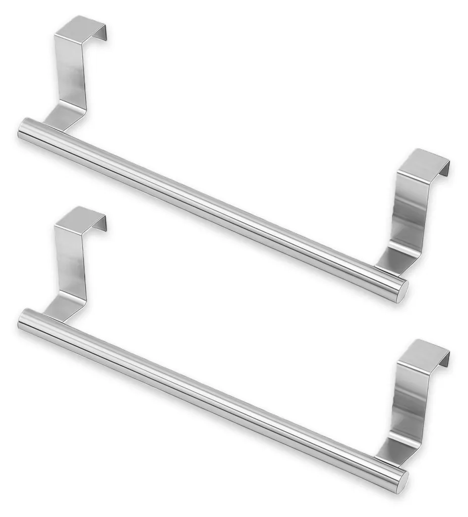 Porte-serviettes mural sans trou : fixez sans percer en inox durable