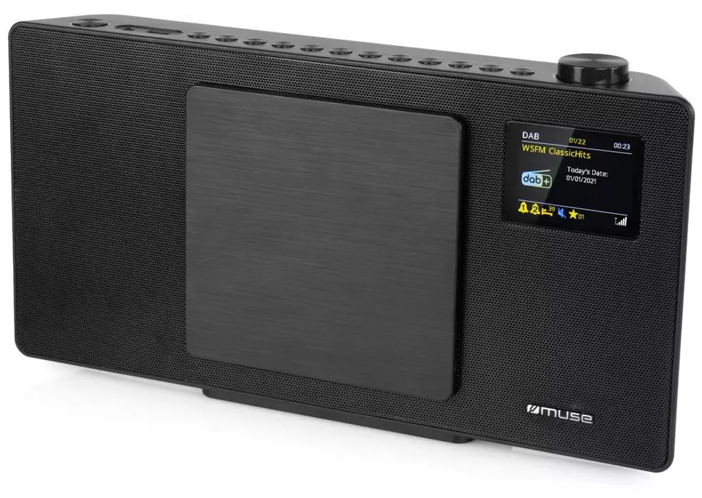 Muse M-65DBT Micro-chaîne Bluetooth et DAB+ avec Lecteur CD et Port USB