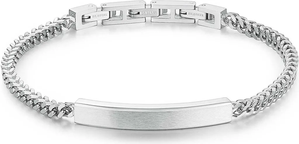 Bracelet homme acier Encre BIK11 : le cadeau idéal pour un style chic