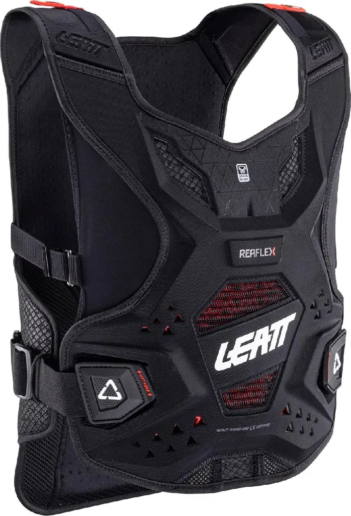 Gilet de protection VTT Enduro Leatt ReaFlex Noir S-M Confort Maximum