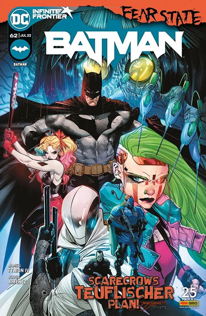 Panini Batman Rebirth Comicbuch – Ausgabe 62 aus Gotham City, 52 Seiten