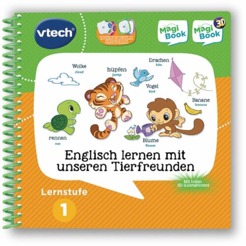 V-Tech LERNSTUFE 1 -ENGLISC MAGIBOOK MAGIBOOK Produktbild 