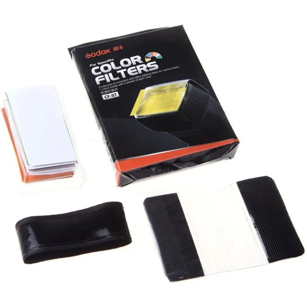 Godox CF-07 Kit Gelatine Colorate Universali per Flash Speedlite - 3