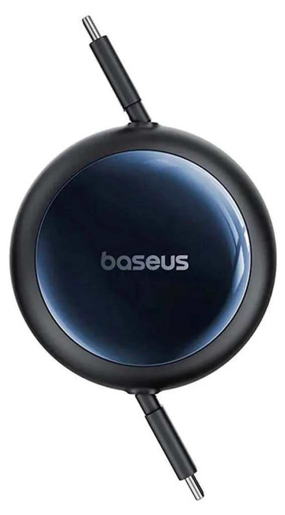 Câble Baseus Nomos USB-C vers USB-C 1.5m 100W Noir pour Charge Rapide