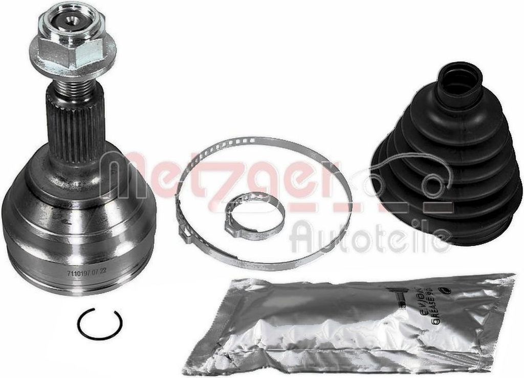 METZGER Gelenksatz Antriebswelle Radseitig Vorne Links Vorne Rechts für OPEL ANTARA 7110197