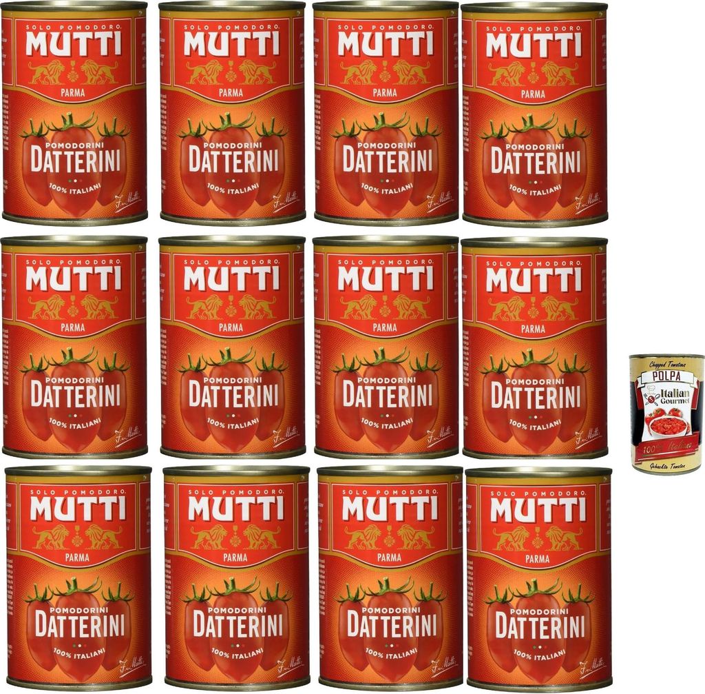 Mutti Salsa Pomodori Datterini, Sauce Datteltomaten, Produktbild 