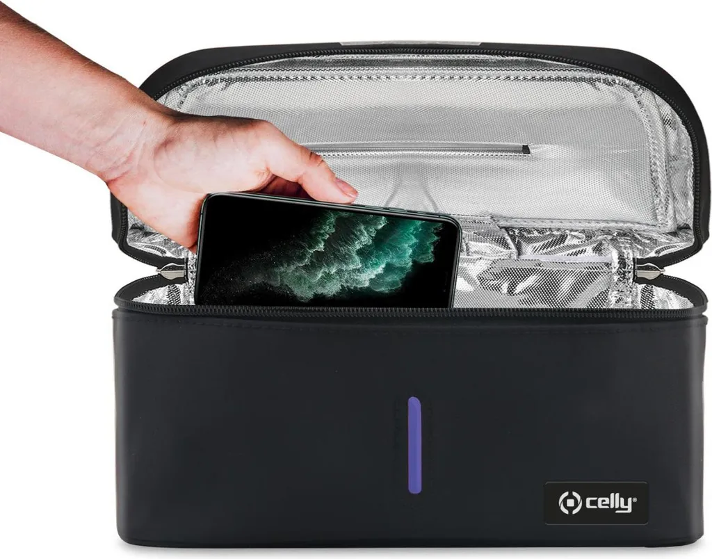 Celly Sterilizzatore UV Portatile per Tutta la Famiglia: Addio Germi!