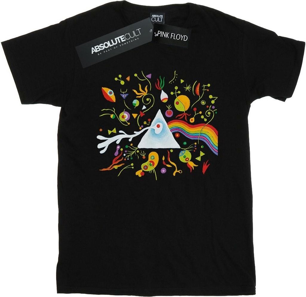 Pink Floyd - "Miro 70s" T-Shirt für Damen BI48908 (4XL) (Schwarz)