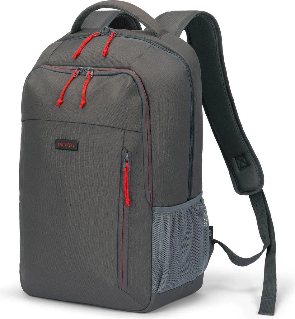 DICOTA SPIN II Sac à dos 13-16 Gris rembourré avec poches accessoires