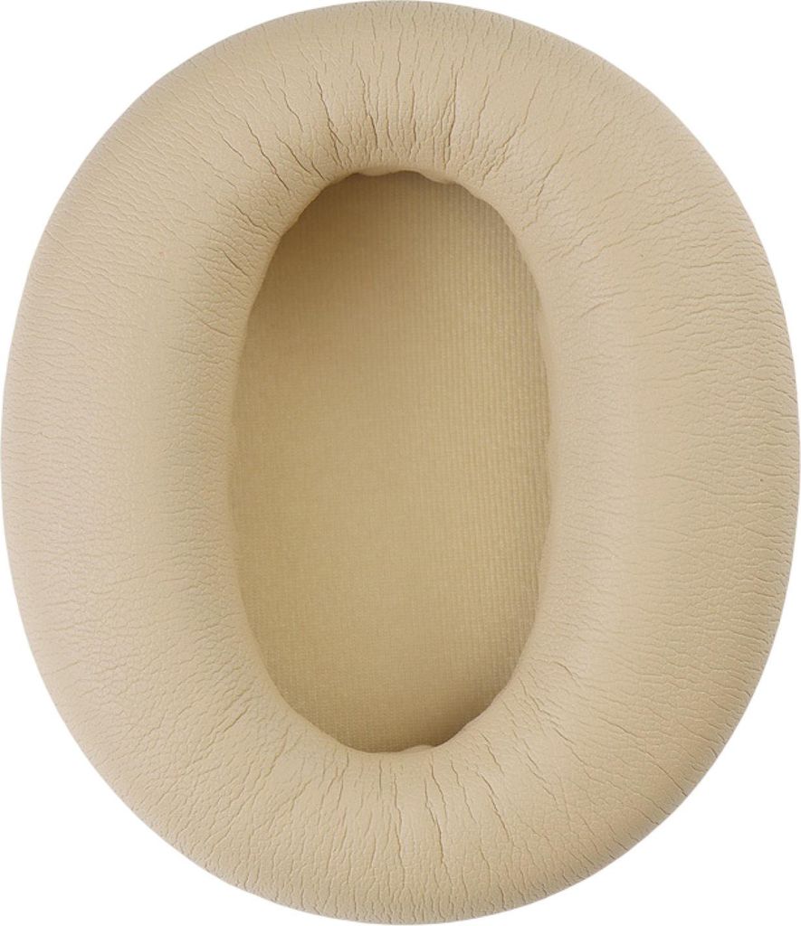 1 PC-Kopfhörerabdeckung schmutzfestes, schnelles, schnelles Abpraller Faux Leder Ergonomie Kopfhörerpolster für den Aufbau W820NB-Beige