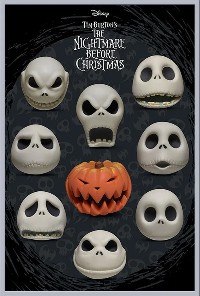 Poster Encadré L'Étrange Noël de Monsieur Jack - Portrait Jack 61x91cm