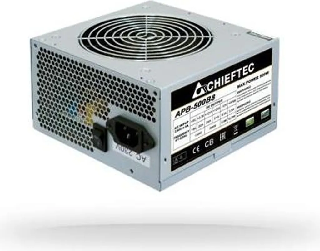 Chieftec 500W APB-500B8 Alimentation Silencieuse Certifiée 80 Plus White - 3