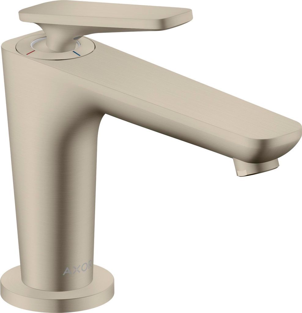 hansgrohe AXOR Citterio C Einhebel-Waschtischmischer 90, mit CoolStart für Handwaschbecken und Ablaufgarnitur, 49020820