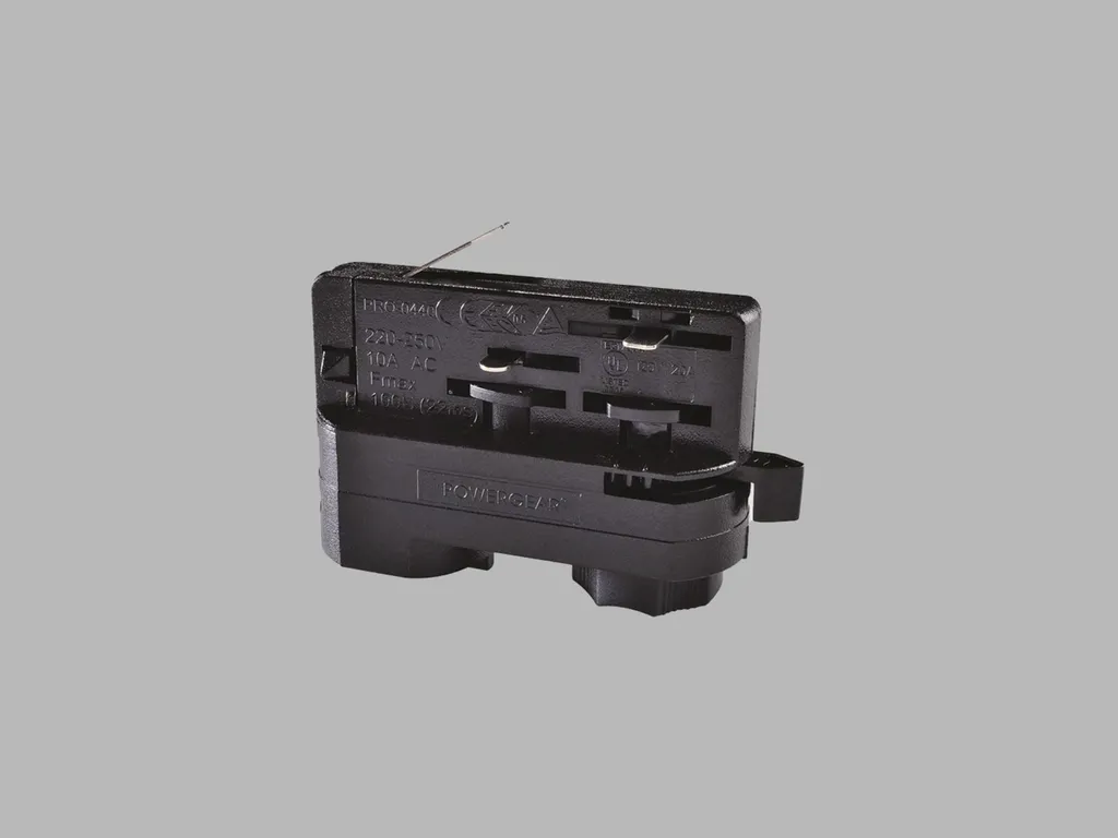 Adaptateur pour rail triphasé LED2 ECO TRACK noir accessoire luminaire