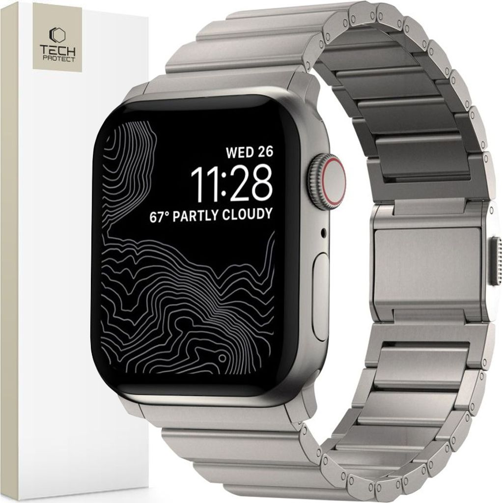 Tech-Protect Stahlband Apple Watch 4 / 5 / 6 / 7 / 8 / 9 / Produktbild 