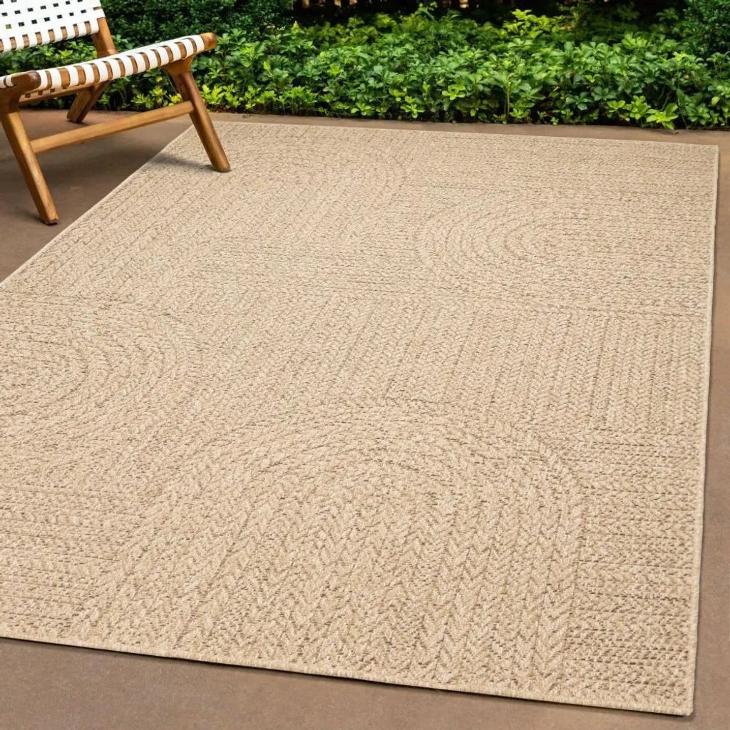 Tapis de Réception Grand Format 240 x 340 cm pour Grande Tablée de Jardin