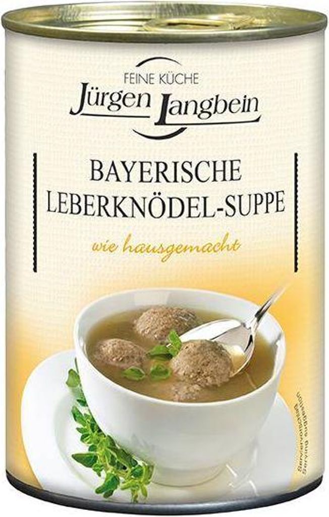 Bayerische Leberknödel-Suppe Produktbild 