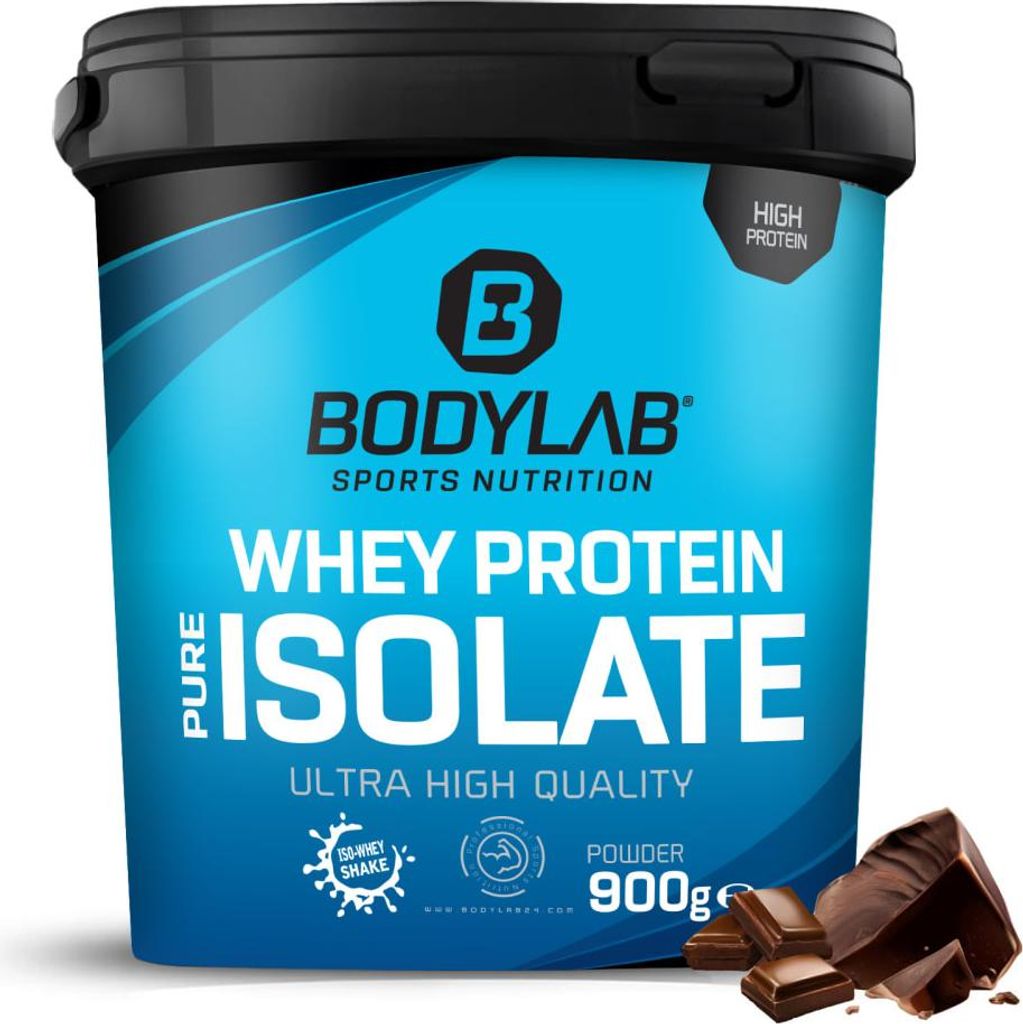 BODYLAB Whey Protein Isolat - 900g - Double Chocolate
