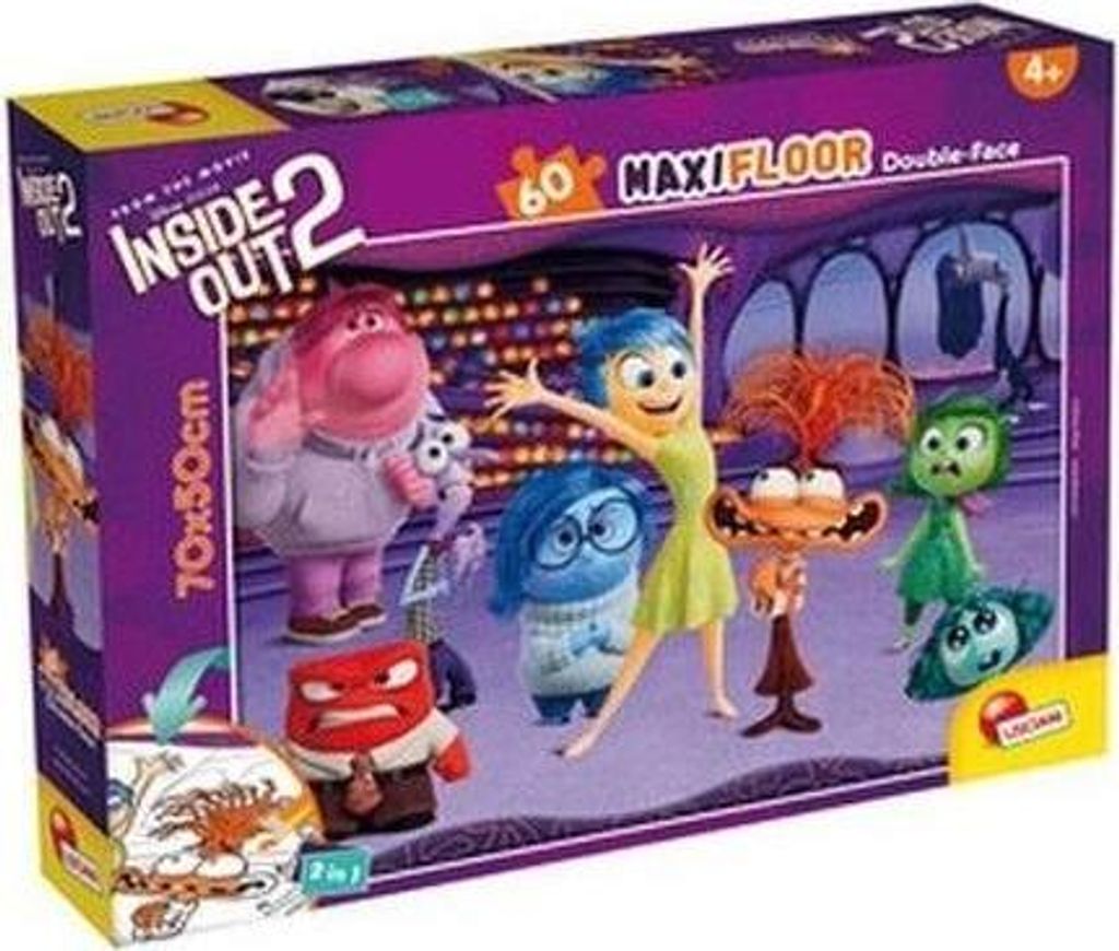 Lisciani 112265, 60 Stck(e), Cartoons, 4 Jahr(e)