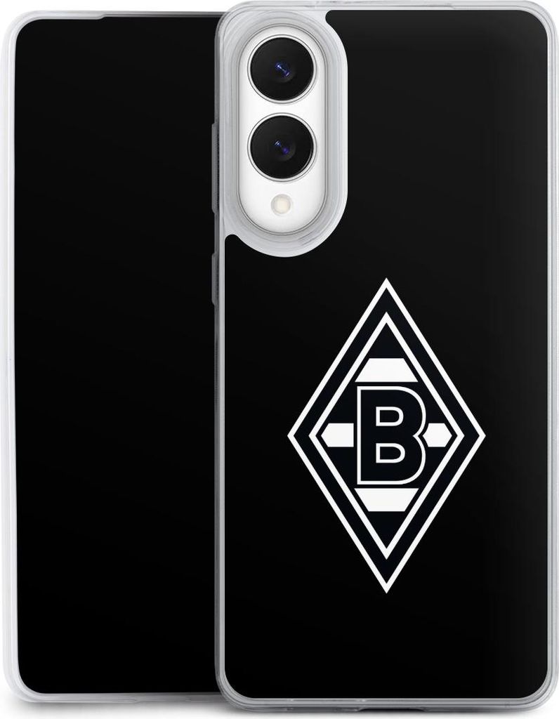 DeinDesign Slim Hülle für Samsung Galaxy S25 Edge Silikon Case Ultra Dünn Handyhülle Borussia Mönchengladbach Gladbach Wappen