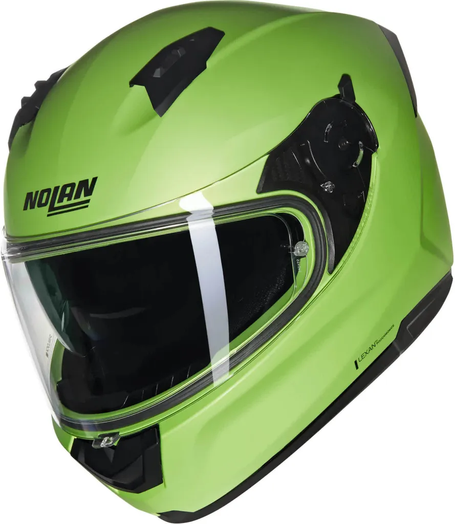 Casque intégral de route Nolan N60-6 Vert Impulsion pour Moto et Scooter