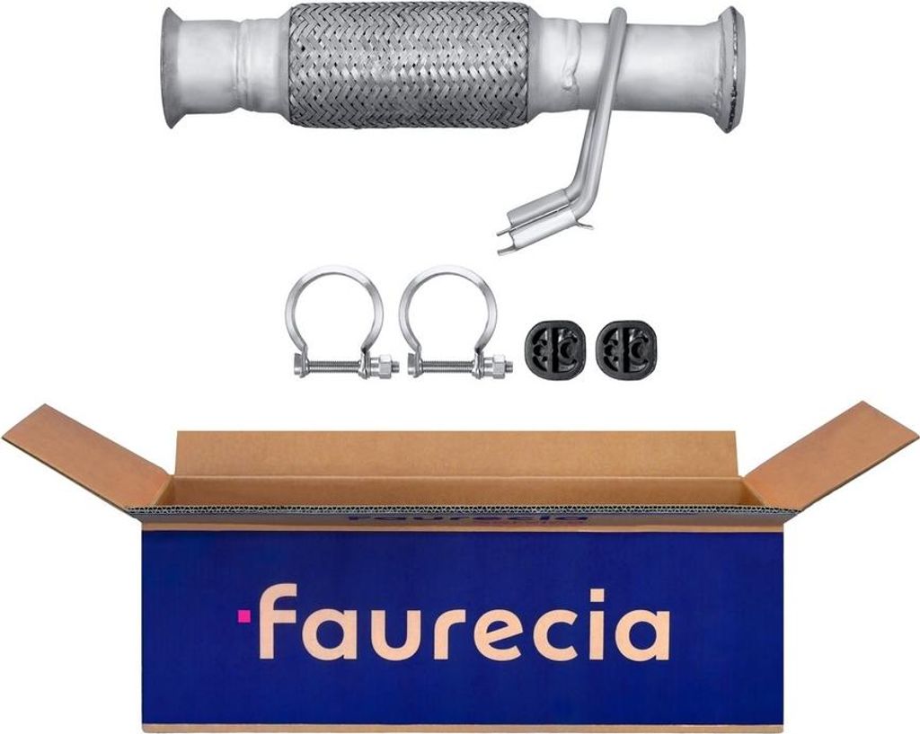 HELLA Abgasrohr Auspuffrohr passend für PEUGEOT 607 (9D, 9U) Vorne 8LA 366 006-041