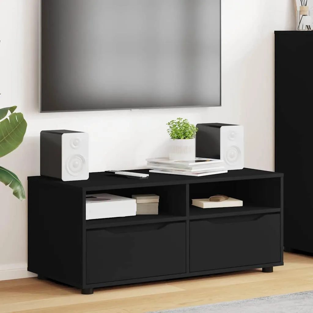 Maison Exclusive Mobile TV 100cm Nero - Perfetto per Piccoli Spazi
