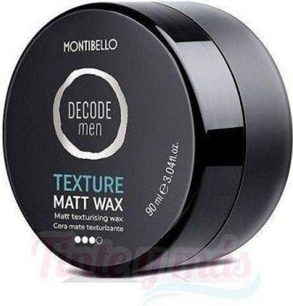 Montibello Decode Texture Men- Matt Wax - Cera Mate Produktbild 