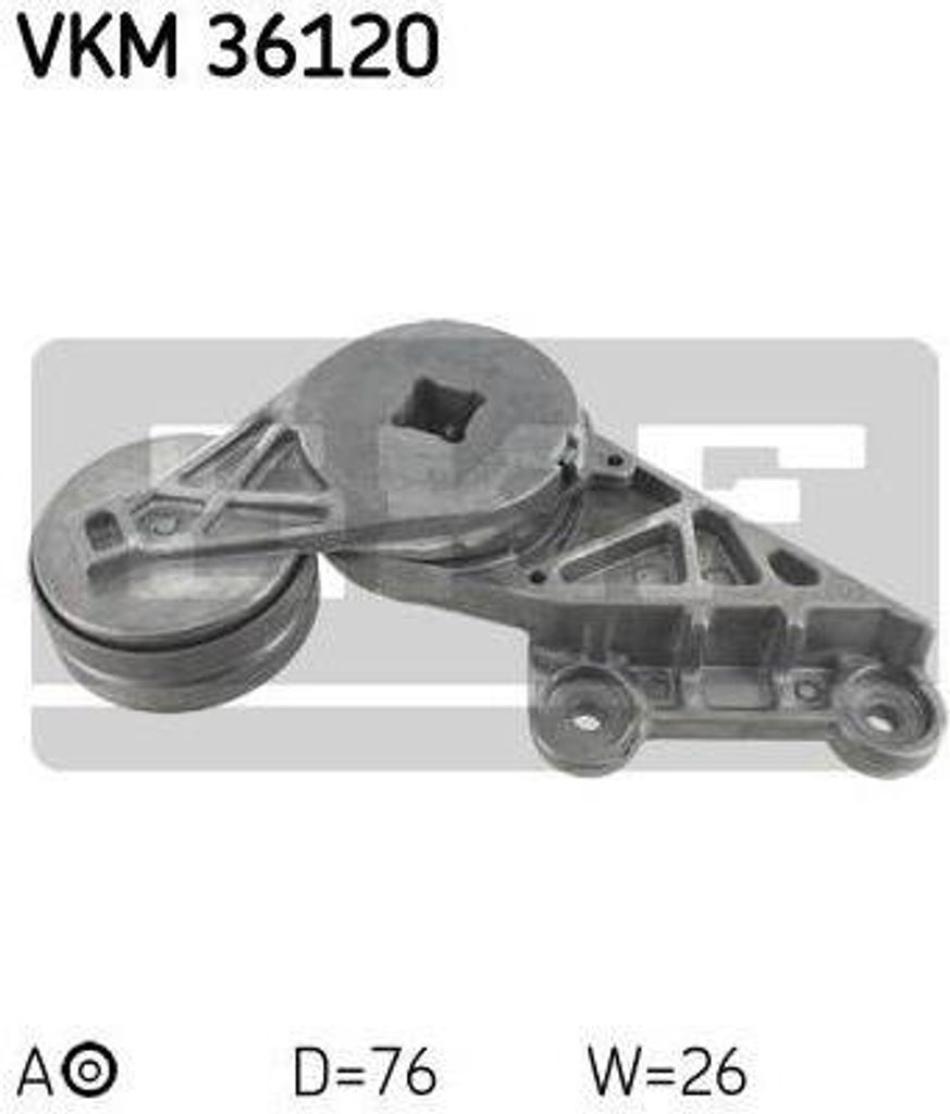 SKF Spannrolle für Keilrippenriemen für Renault Laguna Safrane Volvo 850 960 C70 S70 V70